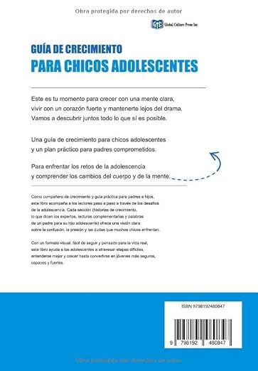 Guías de crecimiento para chicos y chicas adolescentes