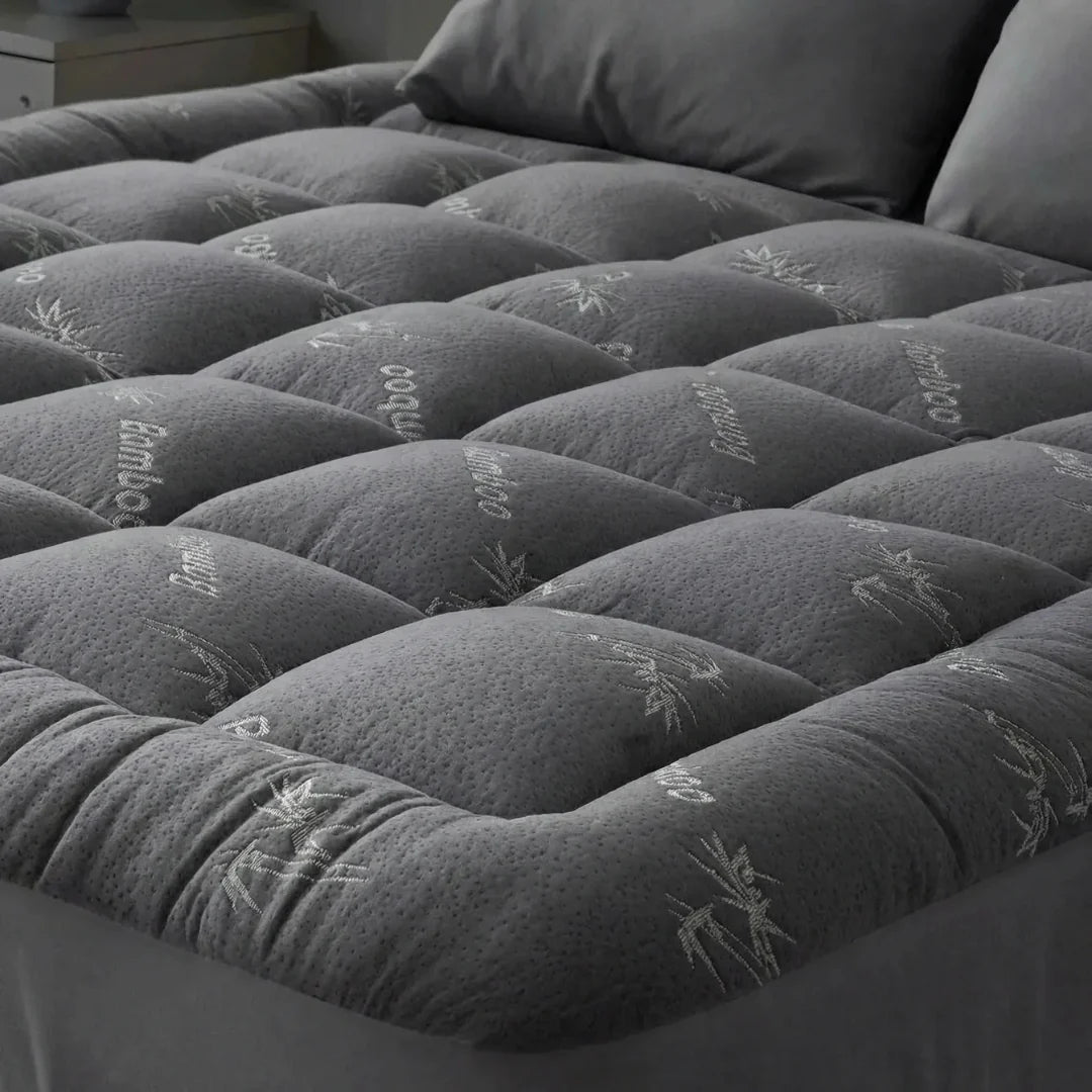 Cache-matelas en bambou Bevalora® Premium avec technologie rafraîchissante