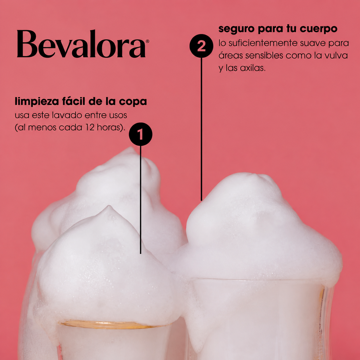 Bevalora® Kit de Disco Menstrual + Toallitas Íntimas