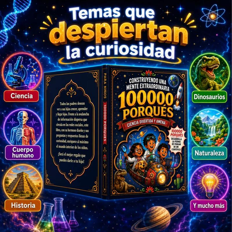 Bevalora® 100000 Porqués: Ciencia para Niños