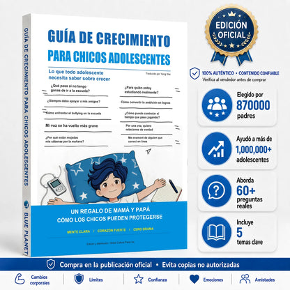 Guías de crecimiento para chicos y chicas adolescentes
