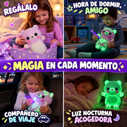 Peluche Escribe con Luz en la Oscuridad
