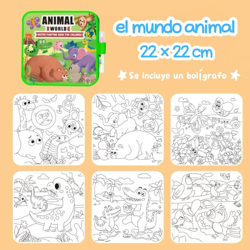 Bevalora® Libro Mágico de Agua para Colorear