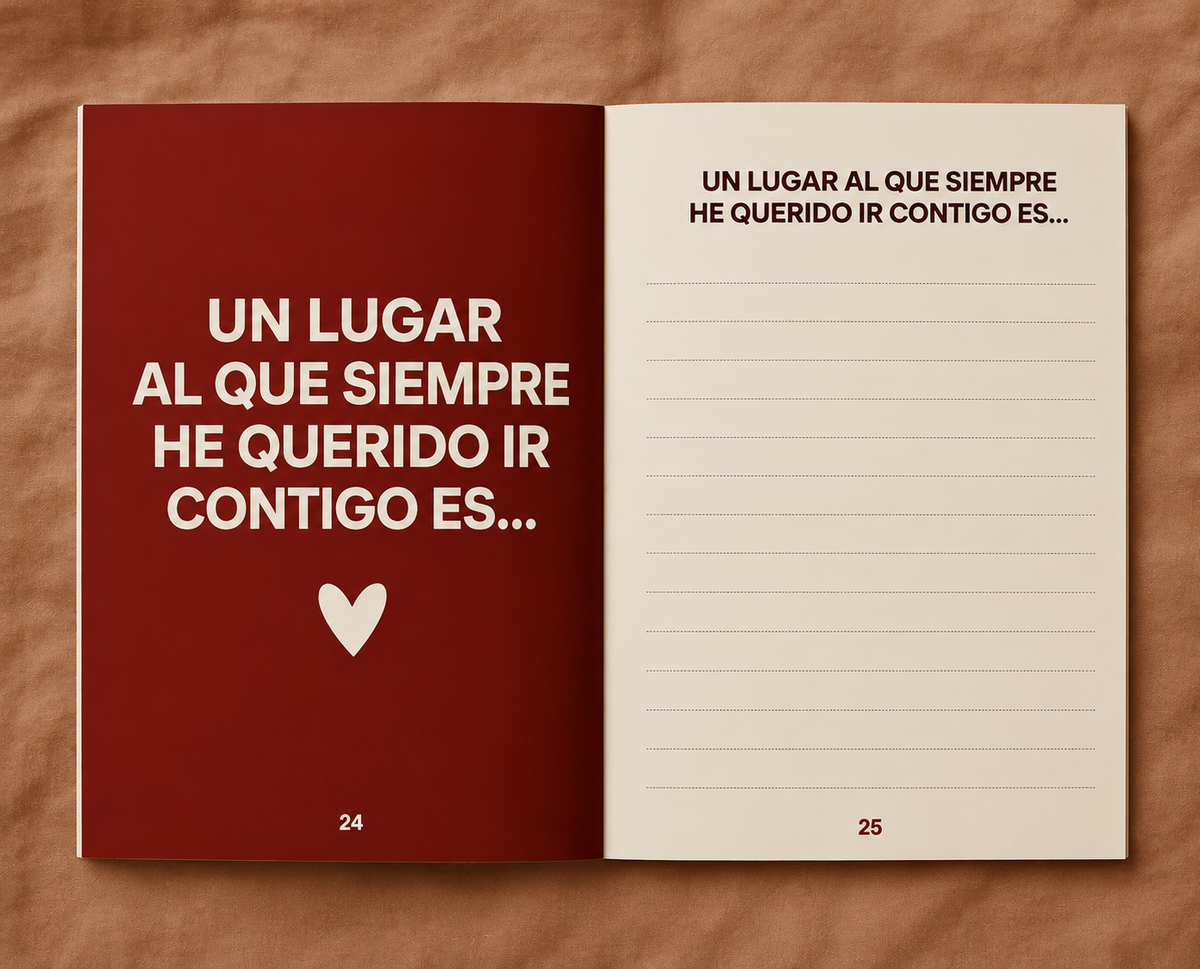 Bevalora® Por Esto Te Elegí – Libro de Amor Personalizado