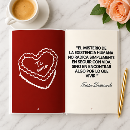Bevalora® Por Esto Te Elegí – Libro de Amor Personalizado