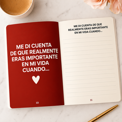 Bevalora® Por Esto Te Elegí – Libro de Amor Personalizado