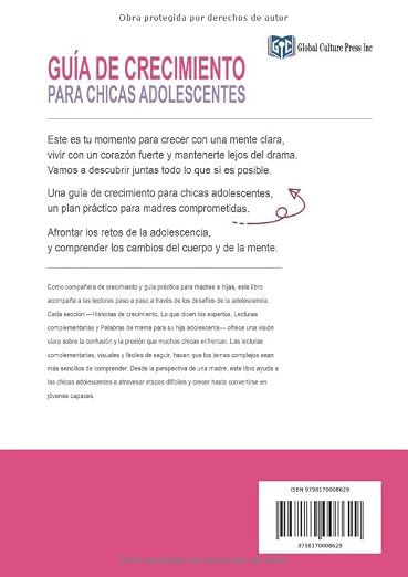 Guías de crecimiento para chicos y chicas adolescentes