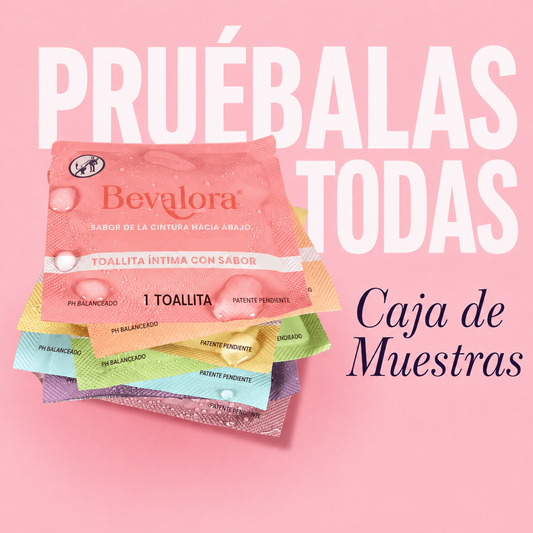 Bevalora® Set Pruébalas Todas — Toallitas Íntimas Multisabor