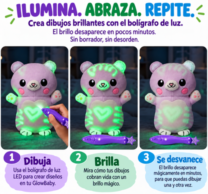 Peluche Escribe con Luz en la Oscuridad