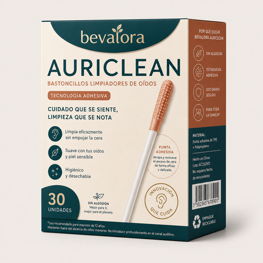 Bevalora® Auriclean — Kit Limpieza de Oídos