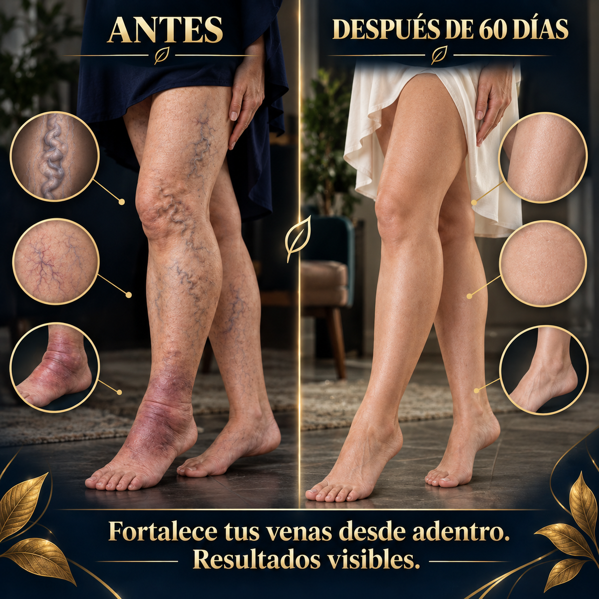 Bevalora® Restauración Venosa — Gotas Para Las Piernas