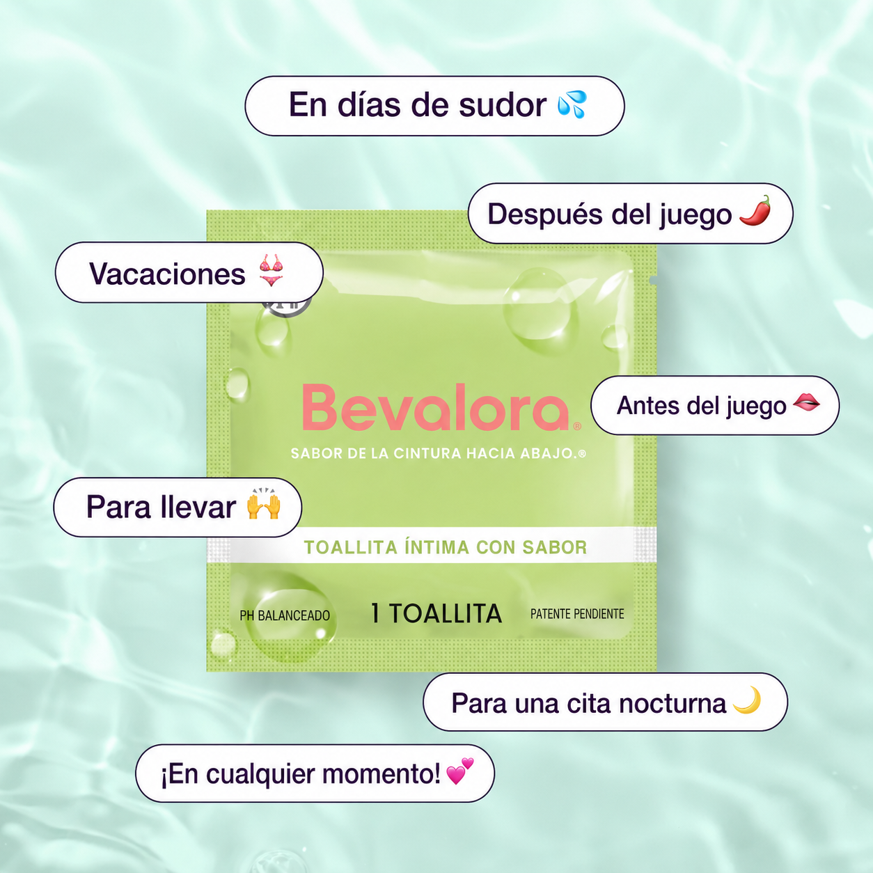 Bevalora® Set Pruébalas Todas — Toallitas Íntimas Multisabor