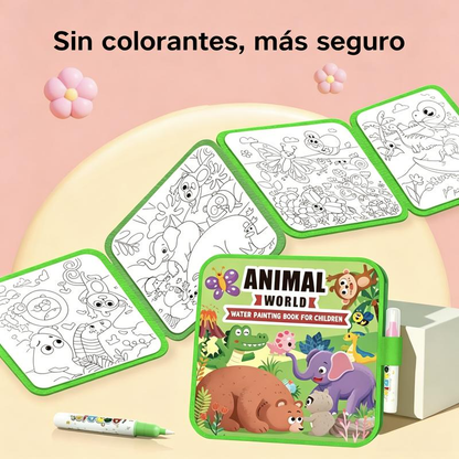 Bevalora® Libro Mágico de Agua para Colorear