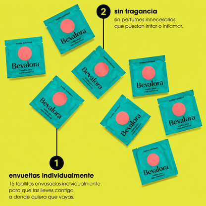 Bevalora® Kit de Disco Menstrual + Toallitas Íntimas