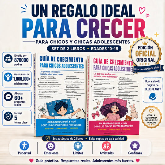 Guías de crecimiento para chicos y chicas adolescentes