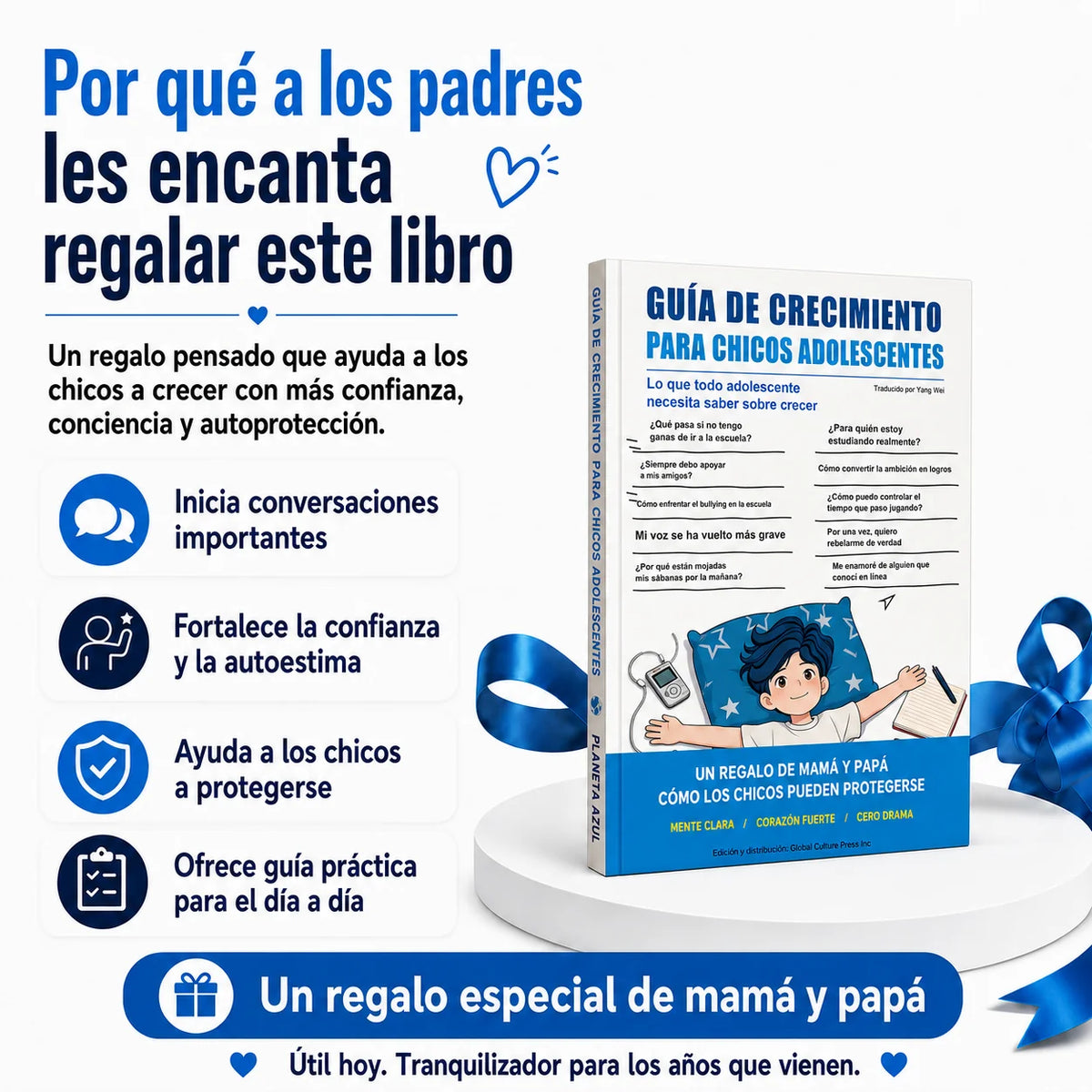 Guías de crecimiento para chicos y chicas adolescentes