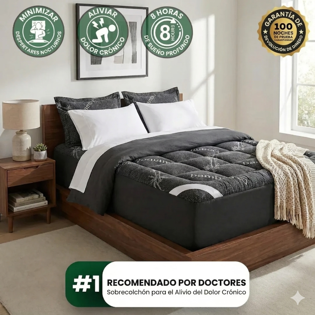 Cache-matelas en bambou Bevalora® Premium avec technologie rafraîchissante