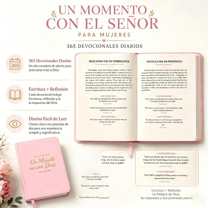 Bevalora® Un Minuto con Dios – Devocional de 365 Días