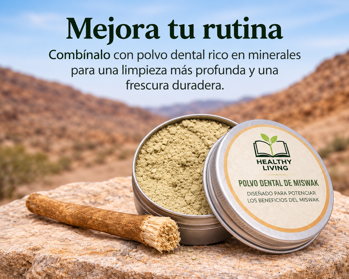 Bevalora® Cepillo de Dientes Miswak Ancestral