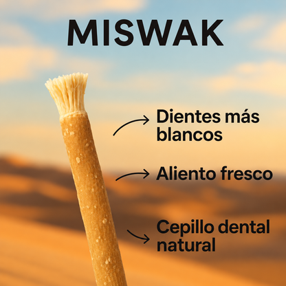 Bevalora® Cepillo de Dientes Miswak Ancestral