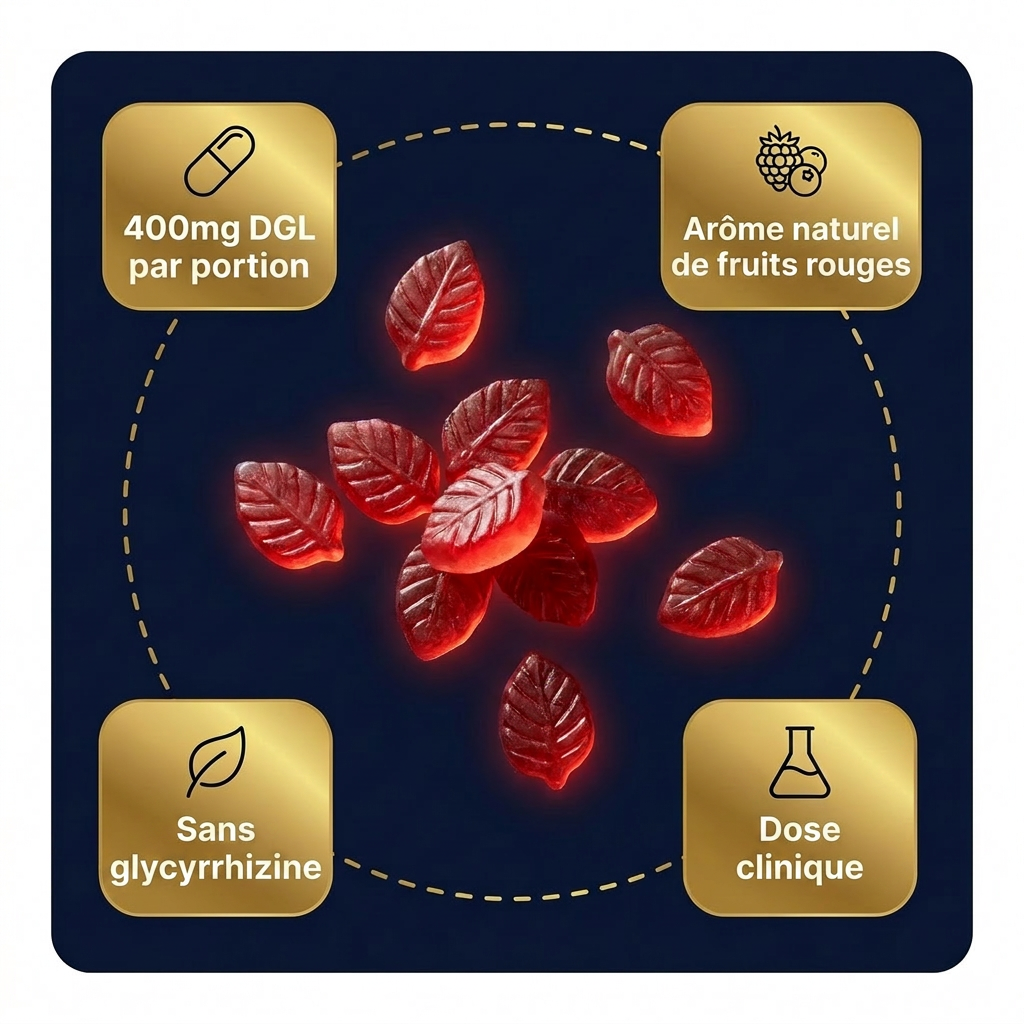 Bevalora® Digestive Restore — Gummies Contre le Reflux