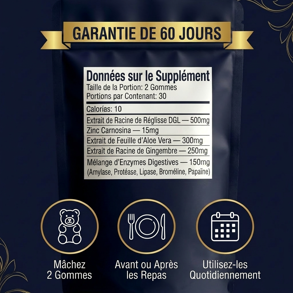 Bevalora® Digestive Restore — Gummies Contre le Reflux