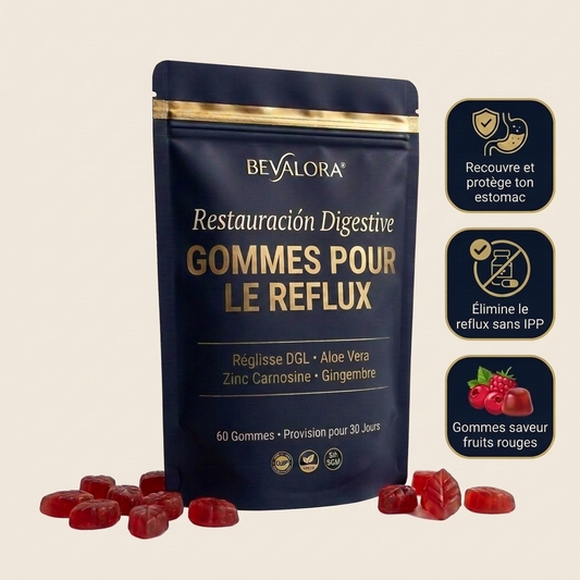 Bevalora® Digestive Restore — Gummies Contre le Reflux