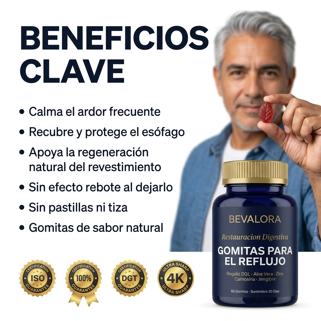 Bevalora® Digestive Restore — Gomitas Para El Reflujo