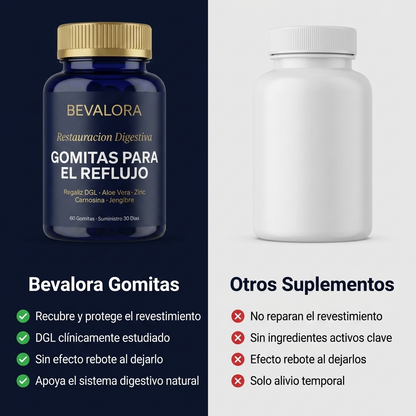 Bevalora® Digestive Restore — Gomitas Para El Reflujo