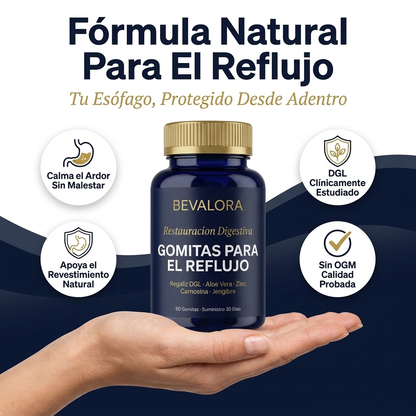 Bevalora® Digestive Restore — Gomitas Para El Reflujo