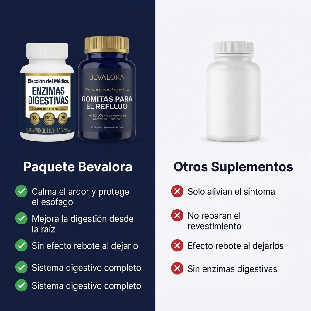 Bevalora® Sistema Digestivo Completo — Gomitas + Enzimas