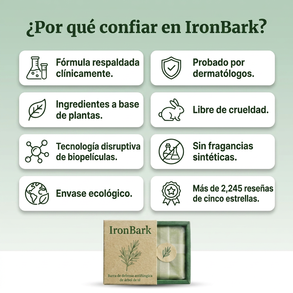 Bevalora® Jabón de Árbol de Té y Eucalipto Ironbark — Equilibrio Natural de la Piel