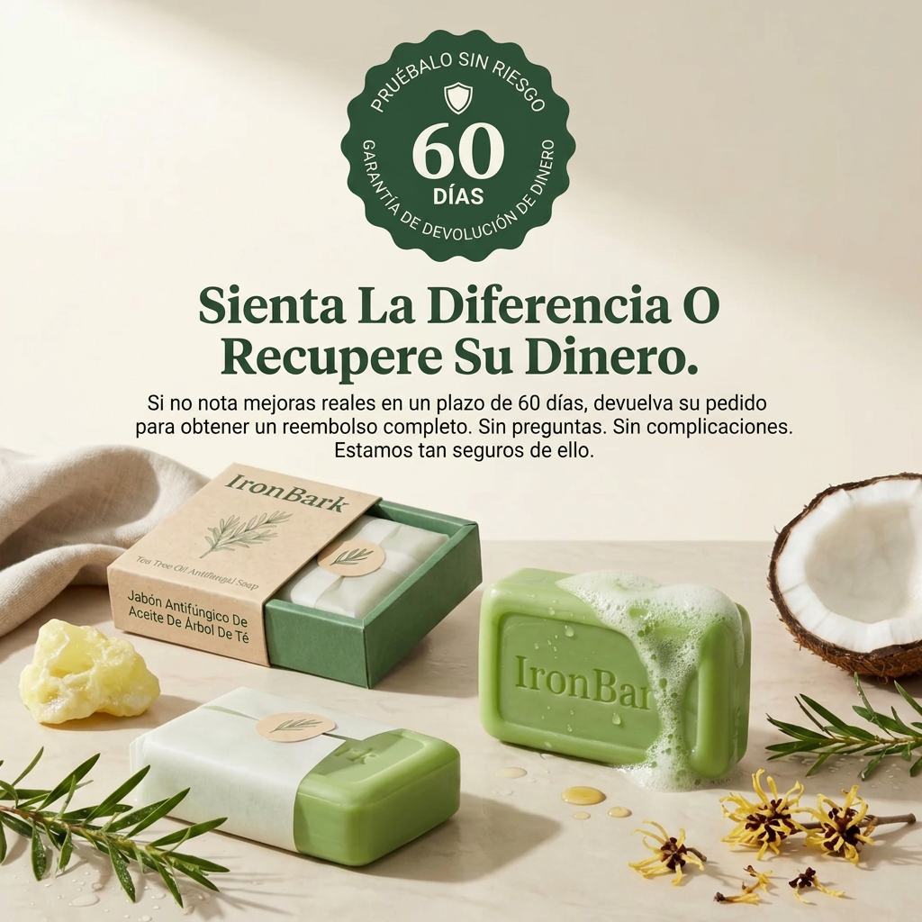 Bevalora® Jabón de Árbol de Té y Eucalipto Ironbark — Equilibrio Natural de la Piel